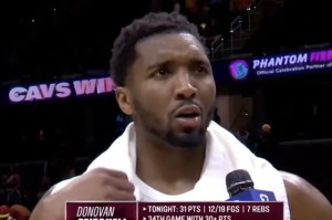 米切尔谈季后赛：整座城市都很兴奋，只需要上场执行好战术